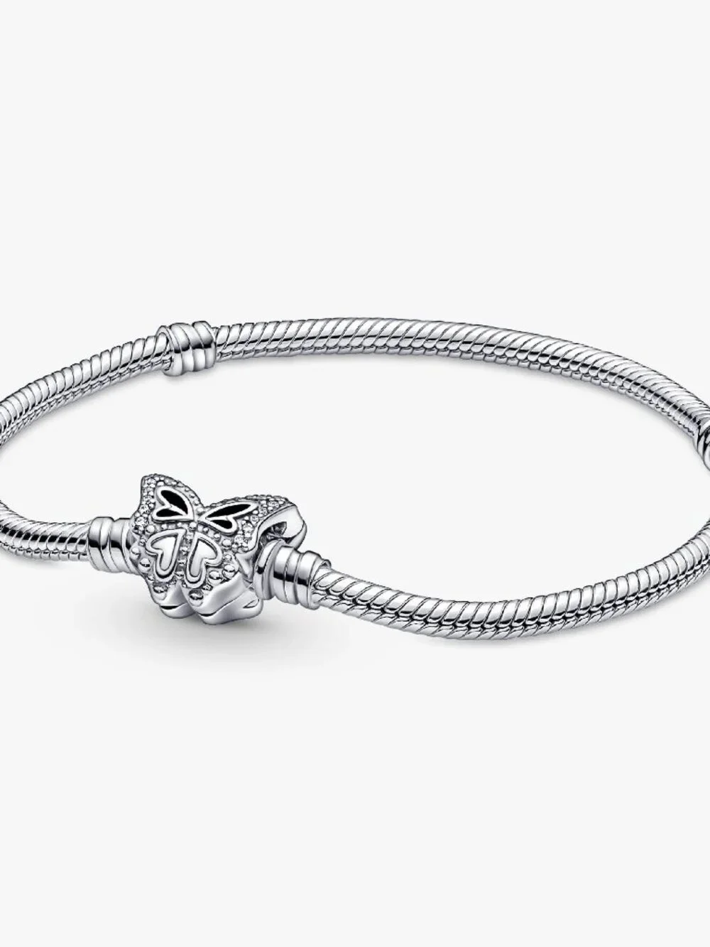 Pandora Style Snake Chain Bracelet - Picture 4 of 4